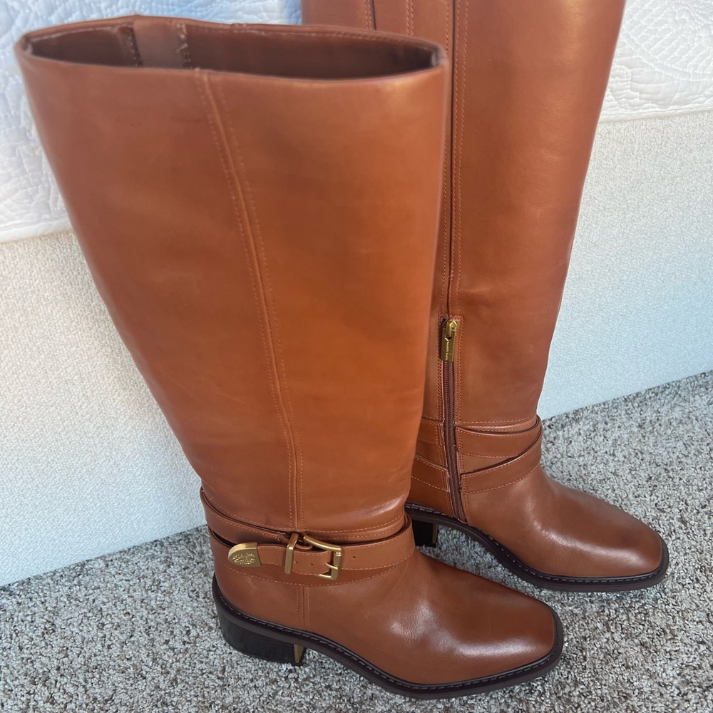 Vince Camuto Gini Knee High Riding Boot  Size 8.5M - Picture 8 of 9
